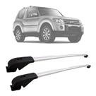 Rack De Teto Travessa Pajero TR4 2010 a 2016 Aluminio MN-3015 Preto MN-3016 Prata MN Travessas Rack De Teto Travessa Pajero TR4 2010 a 2016 Aluminio MN-3015 Preto MN-3016 Prata MN Travessas