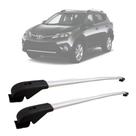 Rack De Teto Travessa Toyota Rav4 2013 a 2016 Aluminio MN-610 Preto MN-611 Prata MN Travessas