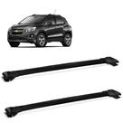 Rack De Teto Travessa Tracker 2017 a 2020 Larga Aluminio Preto