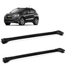 Rack De Teto Travessa Tracker 2017 a 2020 Larga Aluminio Preto