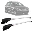 Rack De Teto Travessa Volkswagen Tiguan 2008 a 2017 Aluminio MN-125 Preto MN-126 Prata MN Travessas Rack De Teto Travessa Volkswagen Tiguan 2008 a 2017 Aluminio MN-125 Preto MN-126 Prata MN Travessas