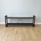 Rack de TV de Madeira Pinus Linea Tabaco