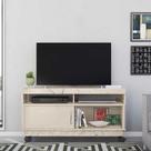 Rack Decorativo Merlim 2 Nichos até 50 Calacata/OffWhite G97 - Gran Belo