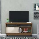 Rack Decorativo Merlim 2 Nichos até 50 Naturale/OffWhite G97 - Gran Belo