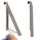 Rack dobrável único Over The Door Hanger HOLDN' STORAGE
