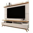 Rack e Painel Para Sala Vivare Wood 1.8 Tv 72 Polegadas