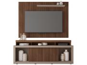 Rack E Painel Para TV até 70 Polegadas Sun Marrom Caemmun