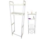 Rack Estante Banheiro 2 Prateleiras Vaso Sanitario Casa Lavandeira Cozinha Pratico Armazenamento Organizaçao Rack Estante Banheiro 2 Prateleiras Vaso Sanitario Casa Lavandeira Cozinha Pratico Armazenamento Organizaçao
