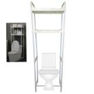 Rack Estante Banheiro 2 Prateleiras Vaso Sanitario Multiuso Casa Cozinha Lavanderia Organizaçao Seguro Pratico Armazenamento Rack Estante Banheiro 2 Prateleiras Vaso Sanitario Multiuso Casa Cozinha Lavanderia Organizaçao Seguro Pratico Armazenamento