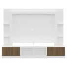 Rack Estante com Painel 65 e 2 Portas Oslo Branco