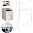 Rack Estante Lavanderia Maquina de Lavar Branco Organizaçao Prateleira Aço Cortelux Rack Estante Lavanderia Maquina de Lavar Branco Organizaçao Prateleira Aço Cortelux