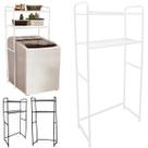 Rack Estante Lavanderia Maquina de Lavar Organizaçao Prateleira Aço Preto ou Branco Cortelux Rack Estante Lavanderia Maquina de Lavar Organizaçao Prateleira Aço Preto ou Branco Cortelux