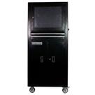 Rack fechado para computador com visor de acrílico - RLL-29P (Preto)