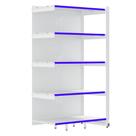 Rack Fit Parede 1 Continuação 2,02X0,90X0,60 5 Bandejas Amapá