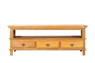 Rack Guillermo 150cm Madeira Maciça Peroba Rosa