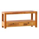 Rack Ilha 2 Gavetas Natural Premium