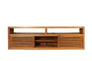 Rack Istambul 260cm Madeira Maciça Peroba Rosa