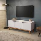 Rack Kappesberg 3 Portas 3d Branco 136cm