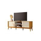 Rack Legacy 2 Portas 2.0 - Off White/cedro Natural - Edn
