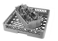 Rack Lisa + 2 Cestos Copos e Talheres Lava Louças 50cm