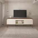 Rack Lumina Com LED e Pezinho Retro - Artely