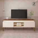 Rack lumina cor pinho c/off white 4379