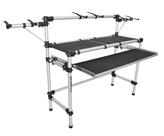 Rack Mesa Cabine DJ Titanium RDJ Live - Ideal para Performance ao Vivo, Shows, Eventos, Estudio e Producao Musical