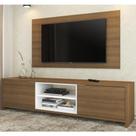 Rack Metz e Painel para TV Sala de Estar Rustic Madesa