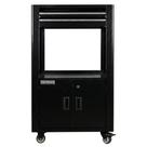 Rack móvel para computador semi aberto - RLL-26P (Preto) Rack móvel para computador semi aberto - RLL-26P (Preto)