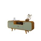 Rack Noronha Para Tv de 55" Naturalle/Pistache - Bechara Rack Noronha Para Tv de 55" Naturalle/Pistache - Bechara