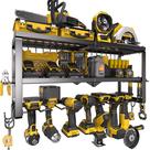 Rack organizador de ferramentas elétricas Spampur para montagem em parede para serviços pesados