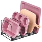 Rack organizador de utensílios de cozinha Toplife 10+ para cozinha (preto)