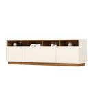 Rack Orion 03 Portas S312 Cinamomo Off White - Henn