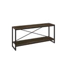 Rack P- Dynamica 120x30x56cm C-02 Prateleiras Carvalho Dark - Carvalho Dark -