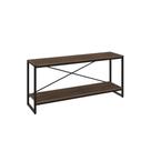 Rack P- Dynamica 120x30x56cm C-02 Prateleiras Nogal - Nogal -