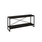 Rack P- Dynamica 120x30x56cm C-02 Prateleiras Preto ônix - Preto ônix -