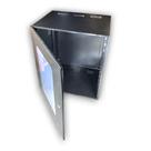 Rack padrao 19'' 12u x 400mm visor acril