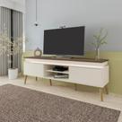 Rack Para 75 Polegadas 2 Portas 180 Cm 4379 Pinho Off White Arly