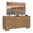 Rack Para Até 32 Polegadas Com Mp1068 Rustic natural