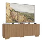 Rack Para Até 50 Polegadas Com Mp1072 Rustic natural