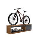 Rack Para Bike Wind Freijó e Preto - D'Rossi