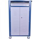 Rack para Computador Fechado com 2 Gavetas R-4 Azul FERCAR