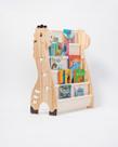 Rack Para Livros Infantil, Livreiro Girafa Montessoriano Bege Cru Rack Para Livros Infantil, Livreiro Girafa Montessoriano Bege Cru