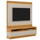 Rack Para Sala Com Painel Para TV 70 Pol LED 180cm Spencer L05 Tauari Off White Fosco - Lyam Decor
