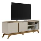 Rack Para Sala de TV 70 Polegadas 200cm Nice L06 Nature/Off - Mpozenato