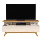 Rack para Sala Estar Vivare Wood 1.36 com 2 Portas TV até 55
