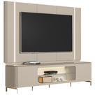 Rack Para Sala LED Com Painel Para TV 70 Pol Elysia L05 Off White Fosco - Lyam Decor Rack Para Sala LED Com Painel Para TV 70 Pol Elysia L05 Off White Fosco - Lyam Decor