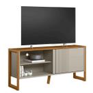 Rack para TV 55 Polegadas 1 Porta 1 Prateleira Golden