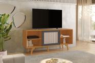 Rack para tv 56'' garra 1 porta com moldura telada
