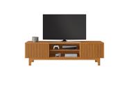 Rack Para Tv 70 Polegadas Ripado 2 Portas Trunfo Cinamomo
